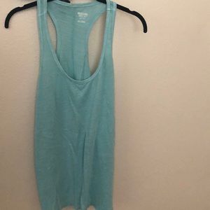 🎒 Racerback tank in aqua